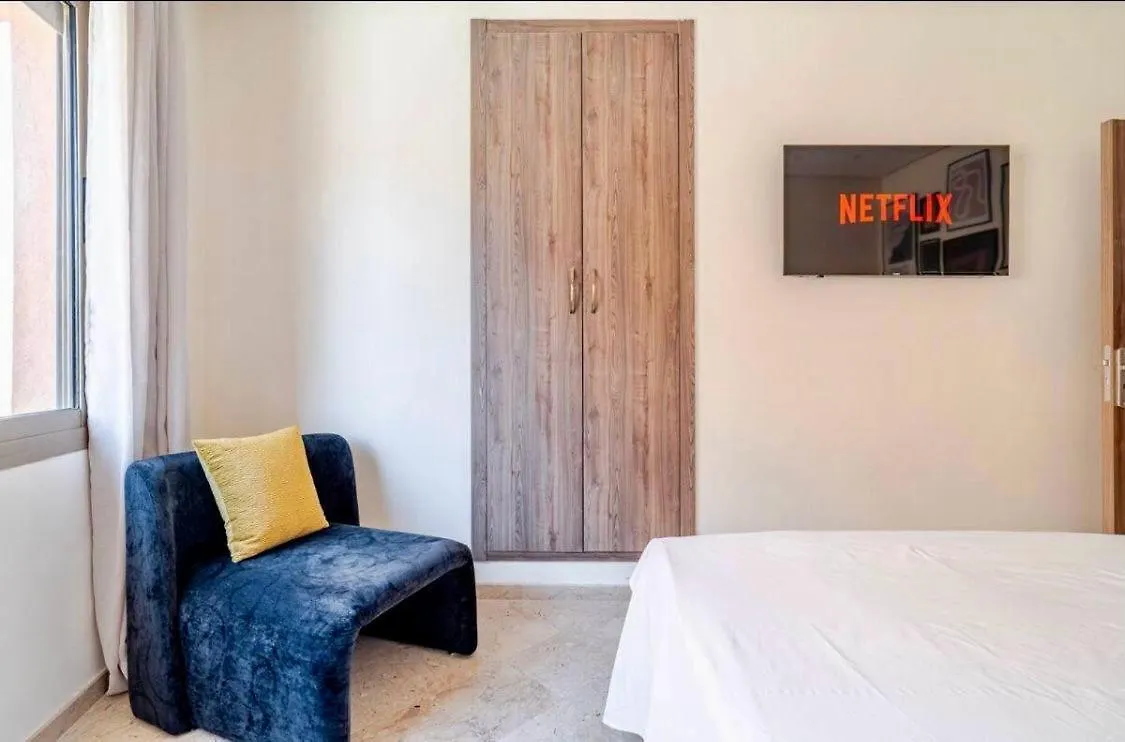 Appart Chambre Et Salon Gueliz Marrakech Alia1 Marakéš Apartmán