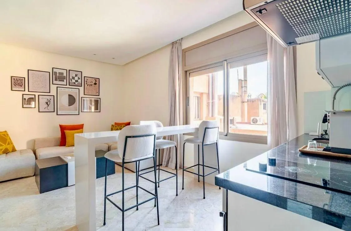 Appart Chambre Et Salon Gueliz Marrakech Alia1 Marakéš