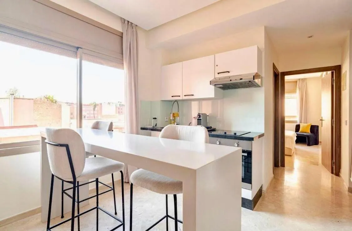 Appart Chambre Et Salon Gueliz Marrakech Alia1 Marakéš